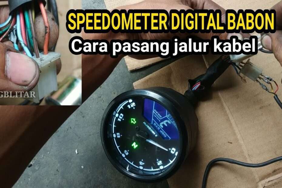 Jalur Kabel Speedometer Digital Inovasi Terbaru Di Dunia Otomotif