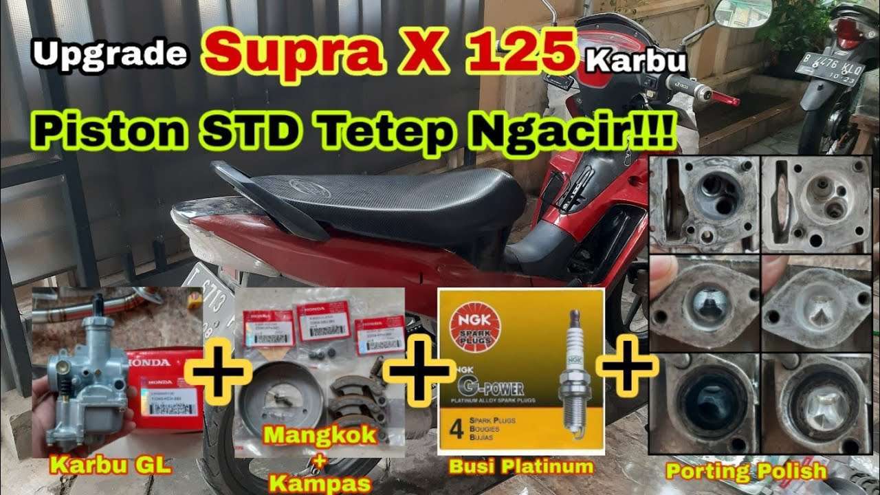 Stroke Supra X Merubah Tampilan Dan Performa Motor Menjadi Lebih